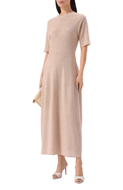 Платье изо льна и хлопка ANTONELLI FIRENZE, арт. 41797Q/01625, фото 2