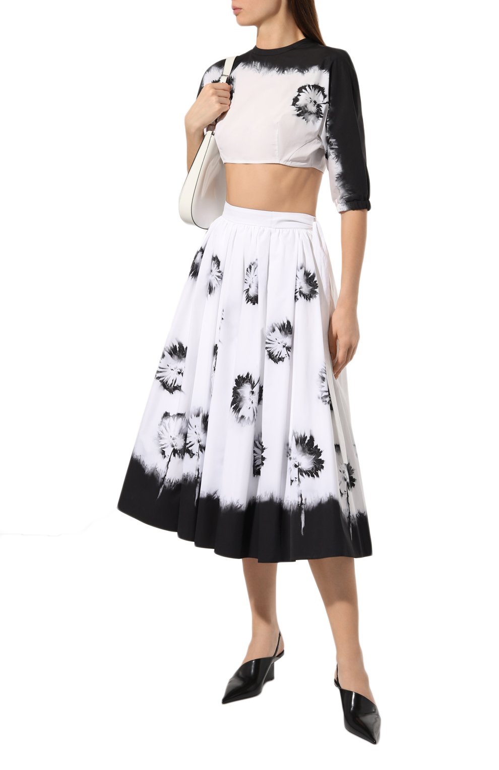 Хлопковый топ PRADA, арт. P929I-1ZBS-F0964-211, фото 2