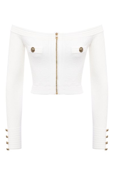 Женский топ из вискозы BALMAIN, арт. UF10526/K110