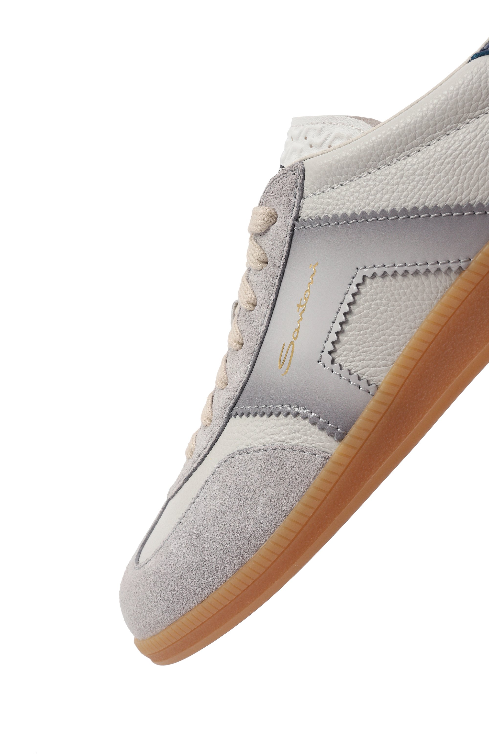 Кожаные кеды dbs oly SANTONI, арт. MBPG21965FARCN0C, фото 7