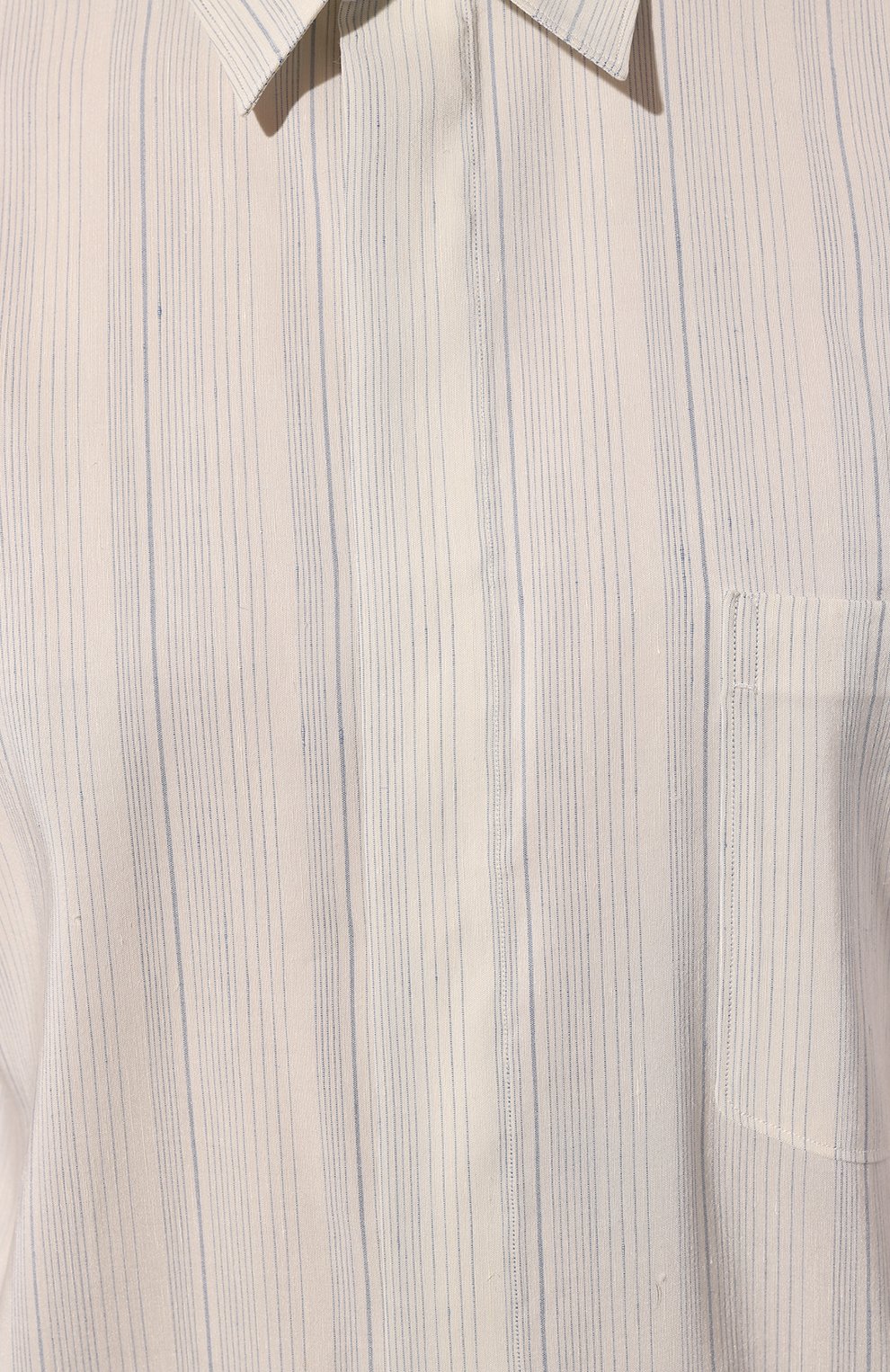 Рубашка изо льна и шелка ZEGNA, арт. UDX45A7/SCP7, фото 5