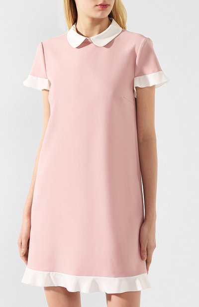 Мини-платье с оборкой REDVALENTINO, арт. RR3VAC80/3FT, фото 3