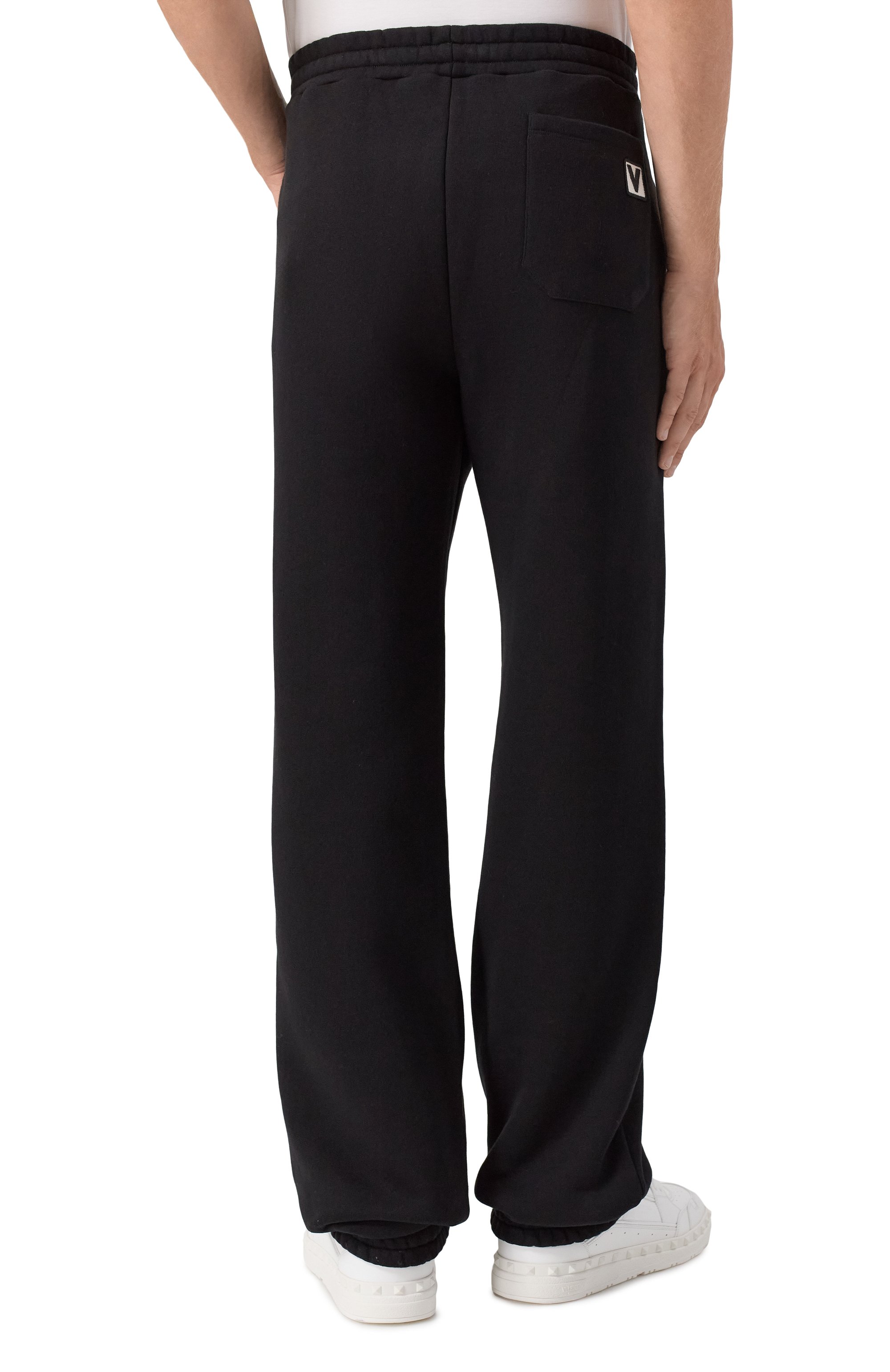 Хлопковые джоггеры VALENTINO, арт. 7V3MD04Y/ARH, фото 4