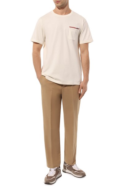 Хлопковая футболка GUCCI, арт. 673710 XJDVI, фото 2