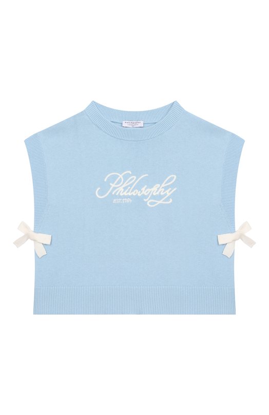 Хлопковый жилет Philosophy di Lorenzo Serafini Kids 18250₽
