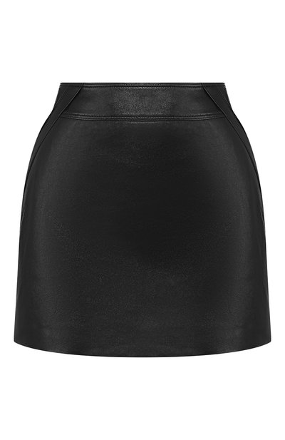 Женская кожаная юбка SAINT LAURENT, арт. 549699/YC2Q0