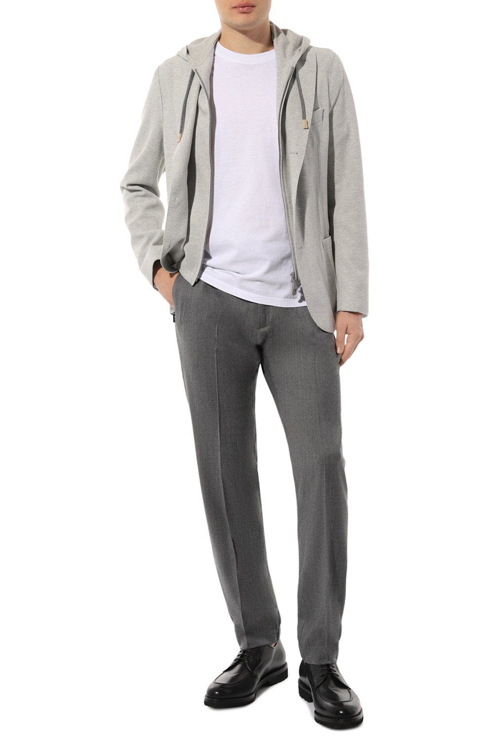 Шерстяные брюки STEFANO RICCI, арт. M1T3300103/W0011P, фото 2