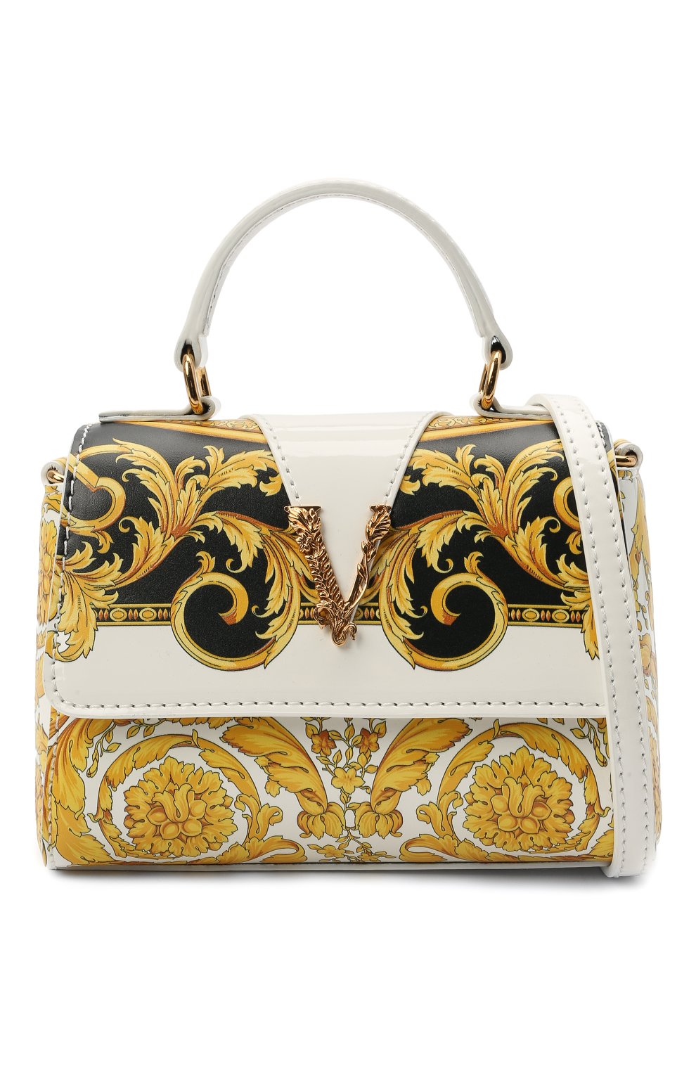 Сумка VERSACE разноцветного цвета по цене 64050 руб., арт. 1000290/1A00245, фото 4 Сумка VERSACE, арт. 1000290/1A00245, фото 4