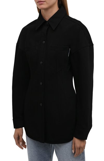 Хлопковая рубашка ALEXANDER WANG, арт. 1WC3211496, фото 3