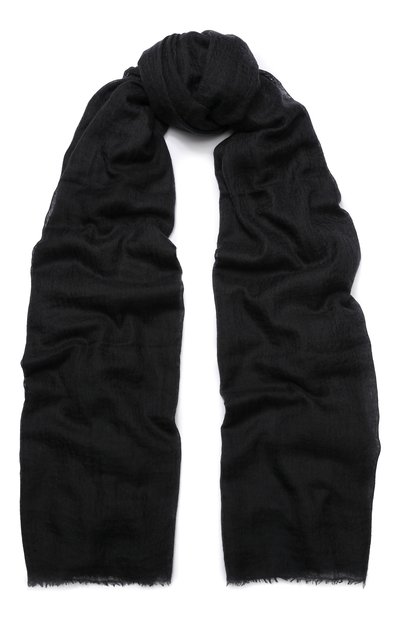 Кашемировый шарф с необработанным краем ALLUDE, арт. 185/70010, фото 1