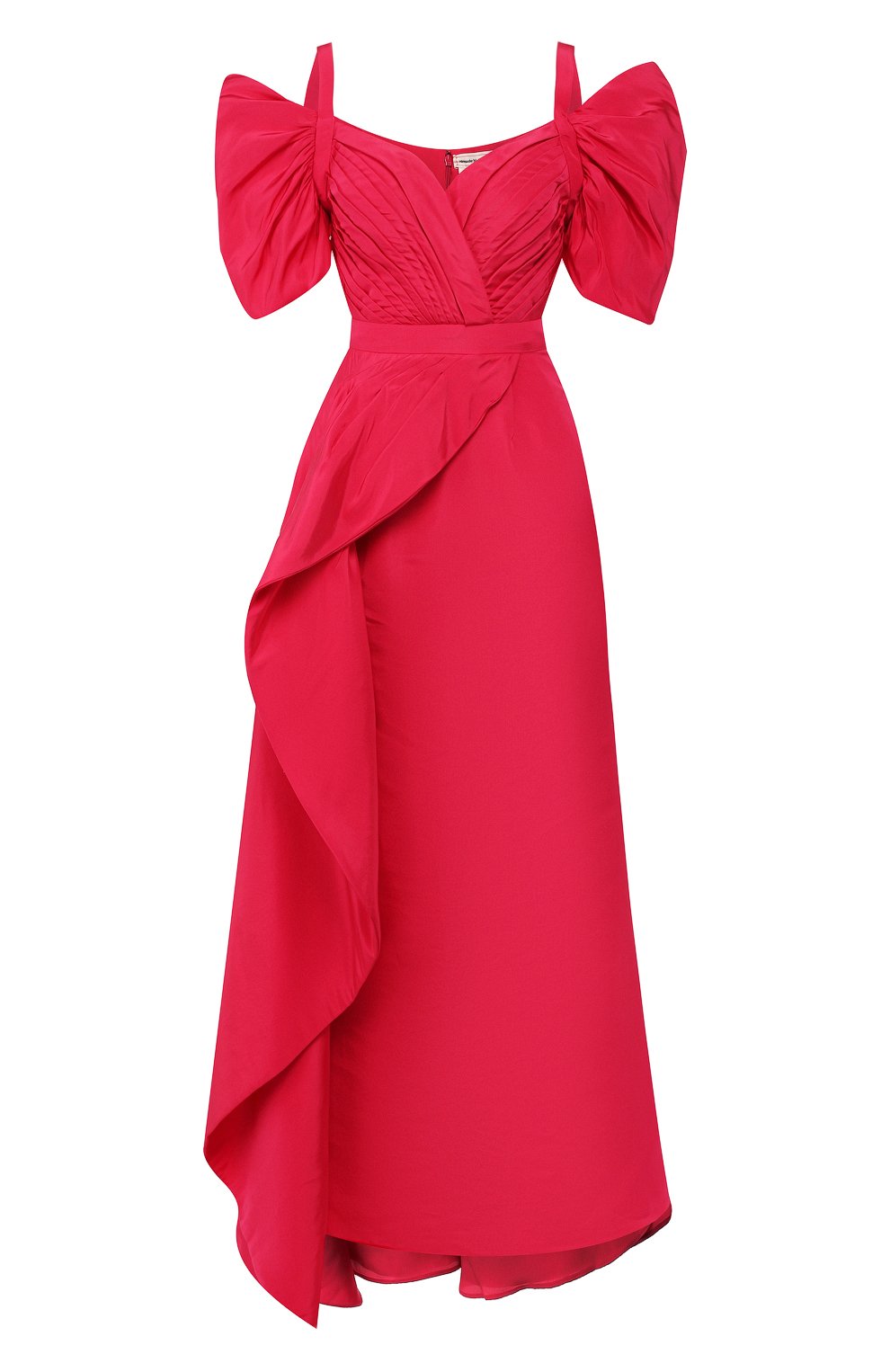 Шелковое платье ALEXANDER MCQUEEN, арт. 587278/QBAAR, фото 1