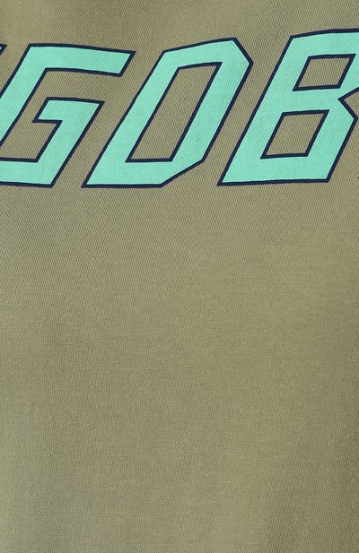 Хлопковая футболка GOLDEN GOOSE DELUXE BRAND, арт. G34WP124.L5, фото 5
