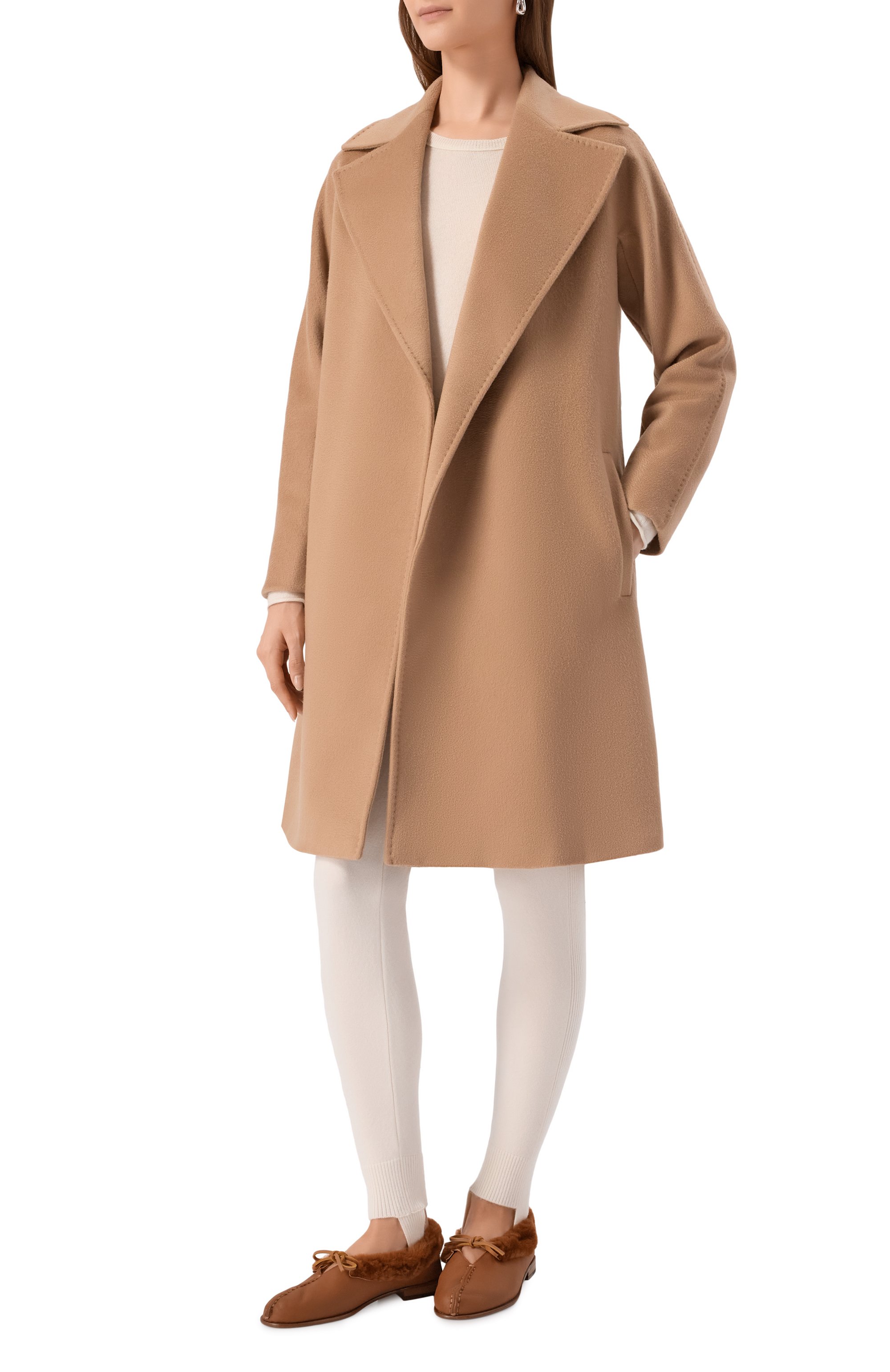 Шерстяное пальто MAX MARA STUDIO, арт. DRAVENNA, фото 2