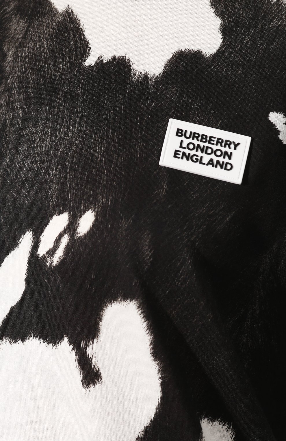 Хлопковая футболка BURBERRY, арт. 8016266, фото 5