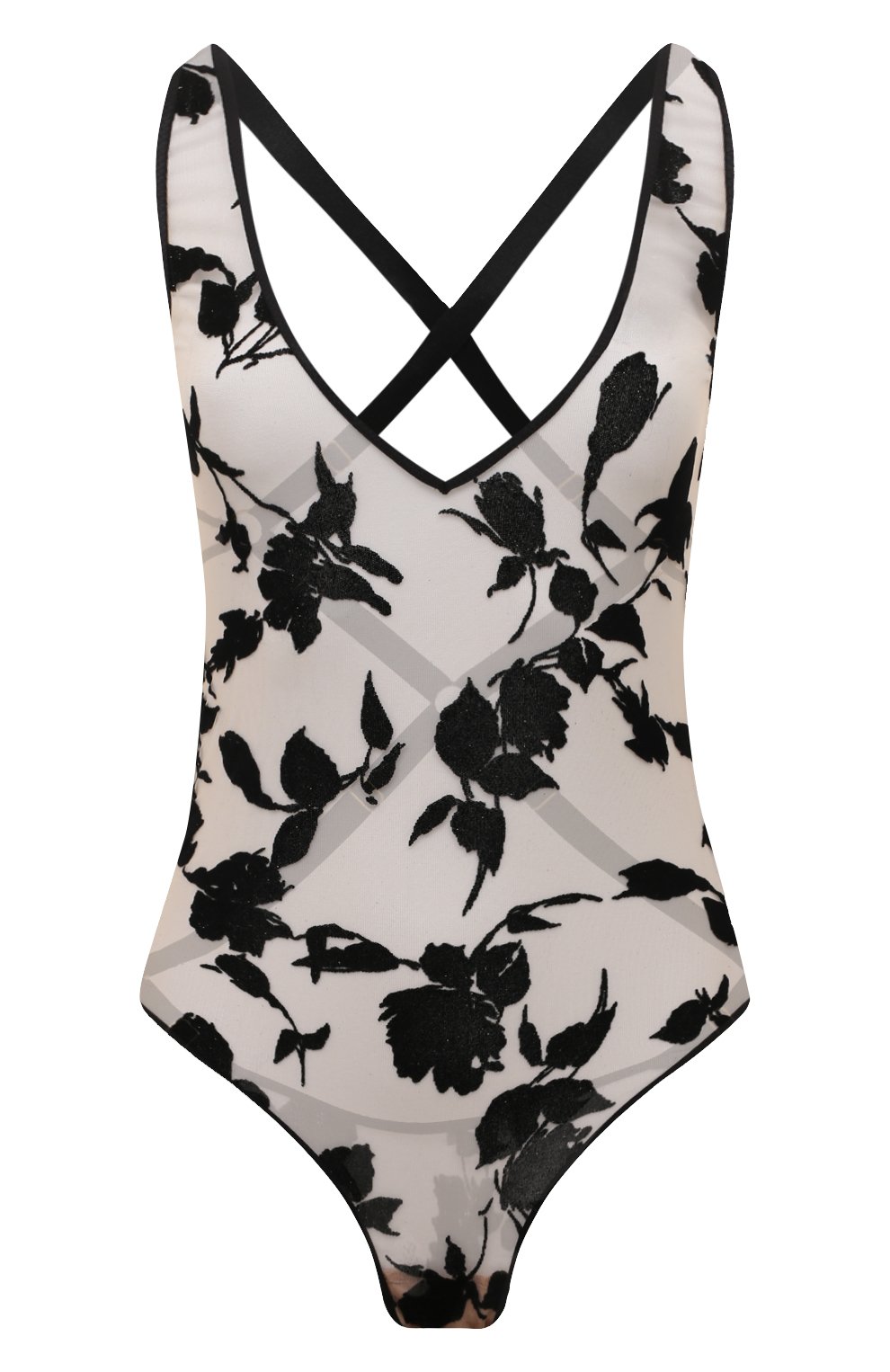 Боди AUBADE черного цвета по цене 15680 руб., арт. P086U, фото 1 Боди AUBADE, арт. P086U, фото 1