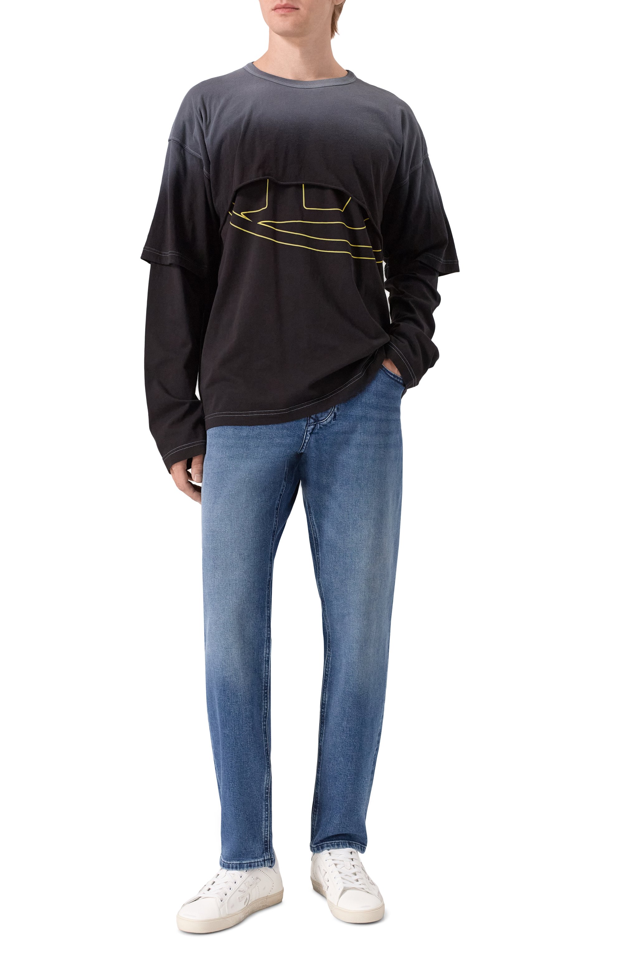 Джинсы larkee-beex DIESEL, арт. 00SU1X/0ADBA, фото 2