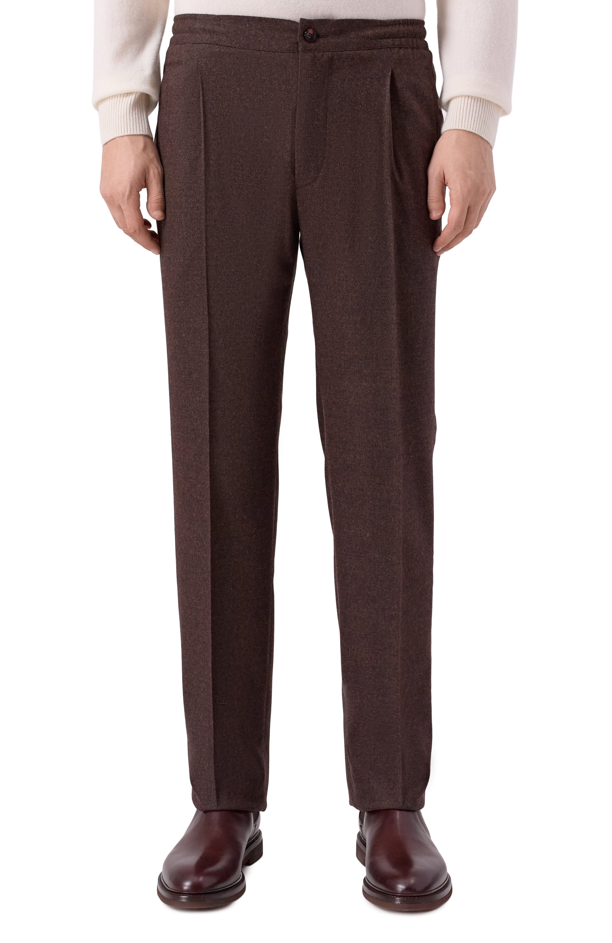 Шерстяные брюки KITON, арт. UPN01K0124G07, фото 3