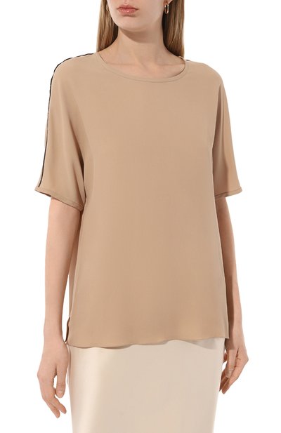 Шелковая блузка FREEAGE, арт. WS24.BL008.6001.102, фото 3