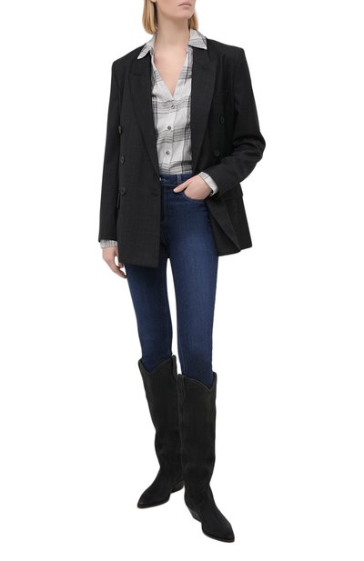 Рубашка из хлопка и вискозы PAIGE, арт. 5382H88-8735, фото 2