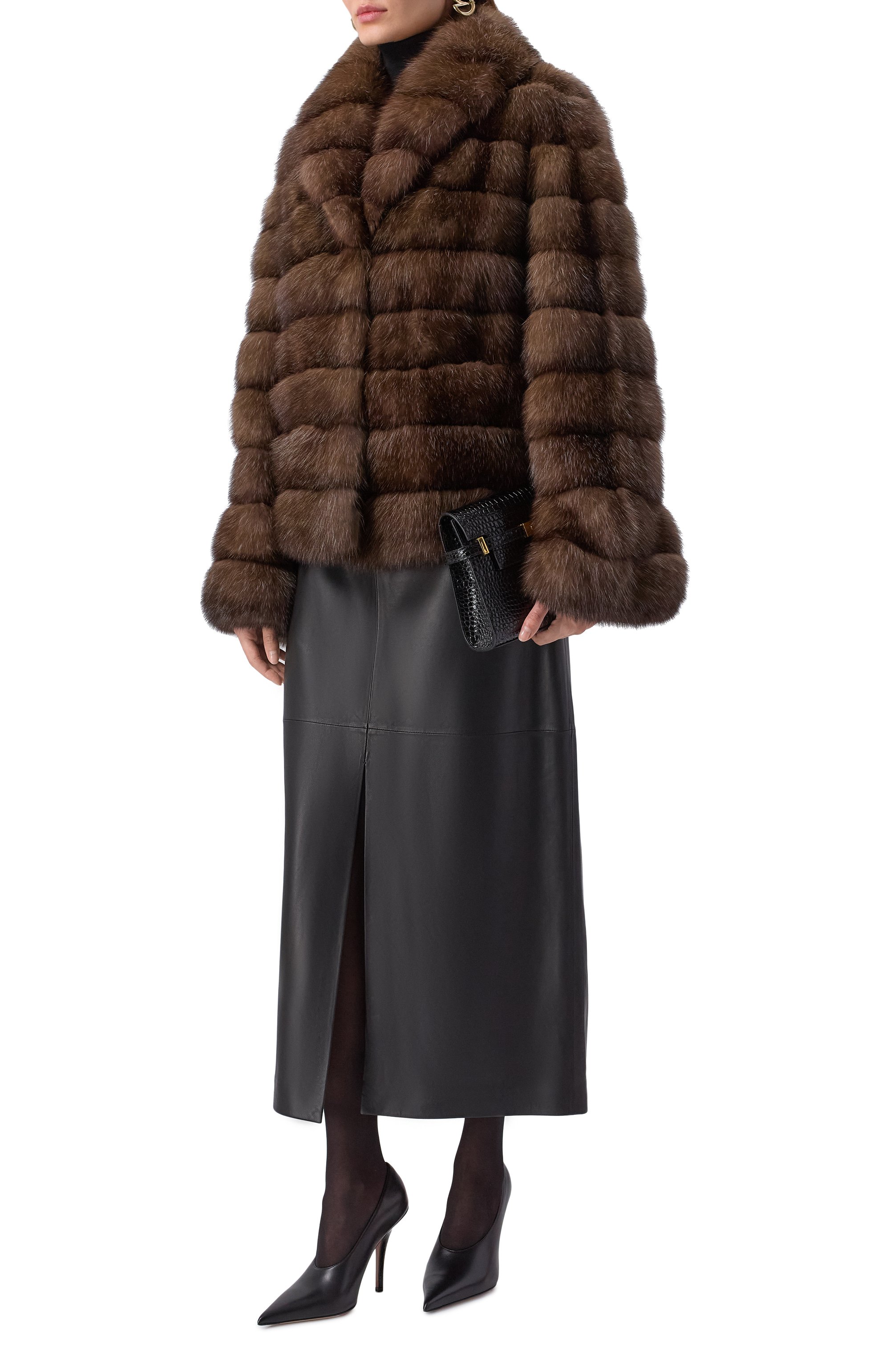 Шуба из соболя РУССКИЙ МЕХ, арт. 90 РМ, фото 2