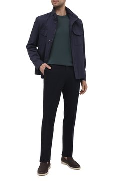 Брюки из хлопка и льна ZEGNA, арт. UWI37/TR10, фото 2