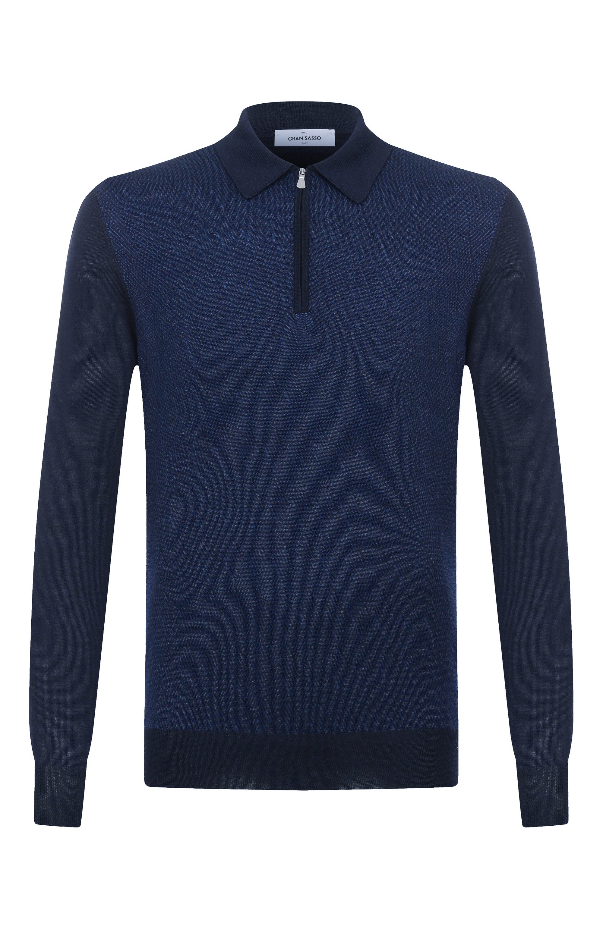 Поло из шерсти и шелка GRAN SASSO, арт. 57137/13126, фото 1