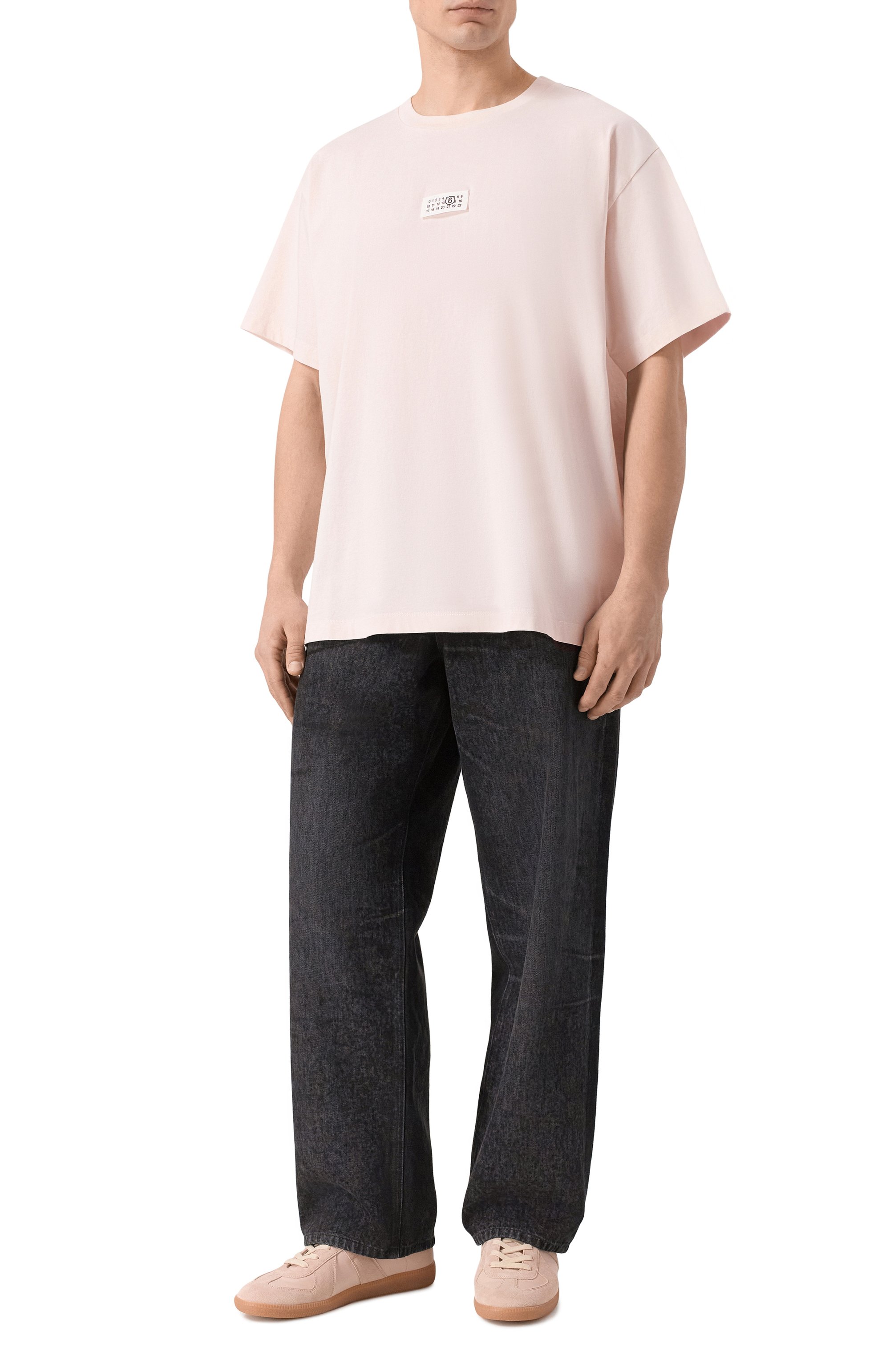 Хлопковая футболка MM6, арт. SH0GC0071/M20170_001, фото 2