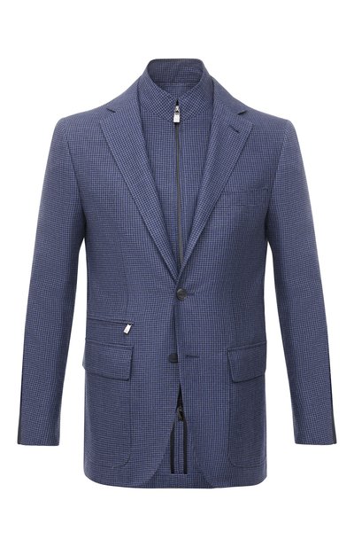 Пиджак изо льна и шерсти CORNELIANI, арт. 89X595-2116345/90, фото 1