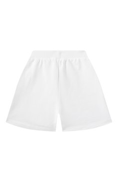 Детские хлопковые шорты BALMAIN белого цвета, арт. BW6A39 | Фото 2 (Материал сплава: Проставлено; Нос: Не проставлено; Кросс-КТ: Деним; Случай: Повседневный; Материал внешний: Хлопок; Ростовка одежда: 8 лет | 128 см, 16 лет | 164 см, 12 лет | 152 см, 6 лет | 116 см, 13 - 15 лет | 158 см, 10 - 11 лет | 140 - 146см)