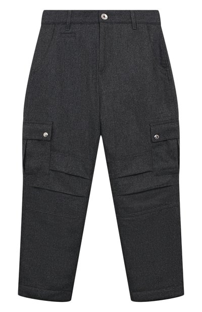 Утепленные брюки из шерсти BRUNELLO CUCINELLI, арт. BT38BH012C
