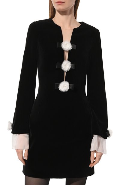 Бархатное платье YANINA, арт. 0-2816, фото 3