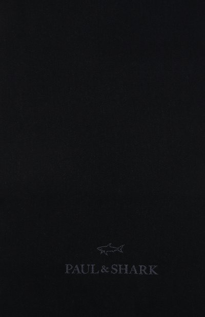 Шерстяной шарф PAUL&SHARK темно-синего цвета по цене 24150 руб., арт. 14317006, фото 3 Шерстяной шарф PAUL&SHARK, арт. 14317006, фото 3