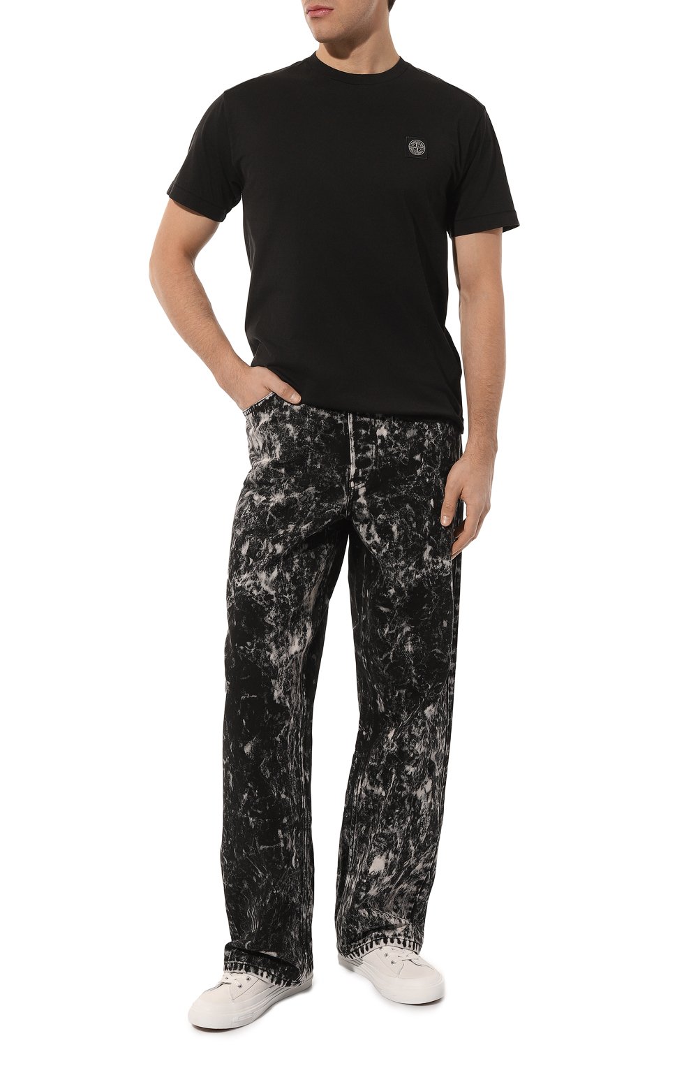 Хлопковая футболка STONE ISLAND, арт. 101524113, фото 2