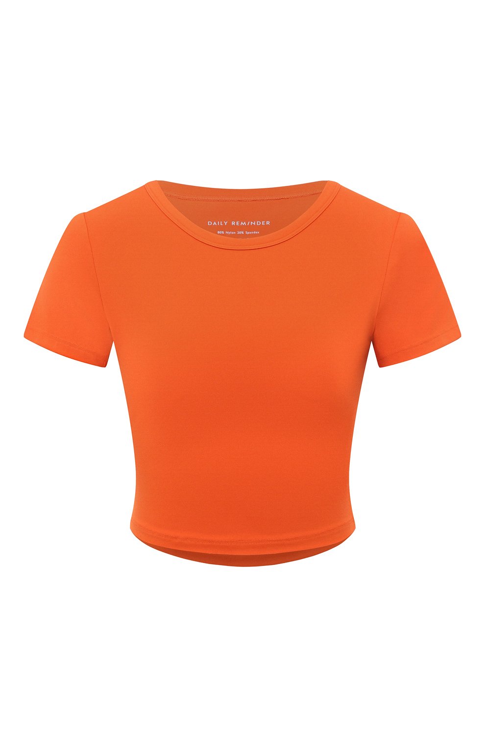Топ DAILY REMINDER оранжевого цвета по цене 9100 руб., арт. T018-OR, фото 1 Топ DAILY REMINDER, арт. T018-OR, фото 1