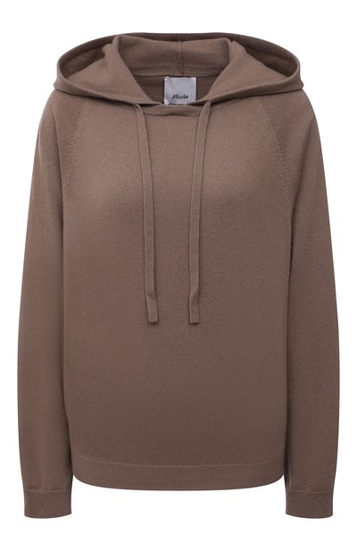 Женский худи из шерсти и кашемира ALLUDE, арт. 215/17002