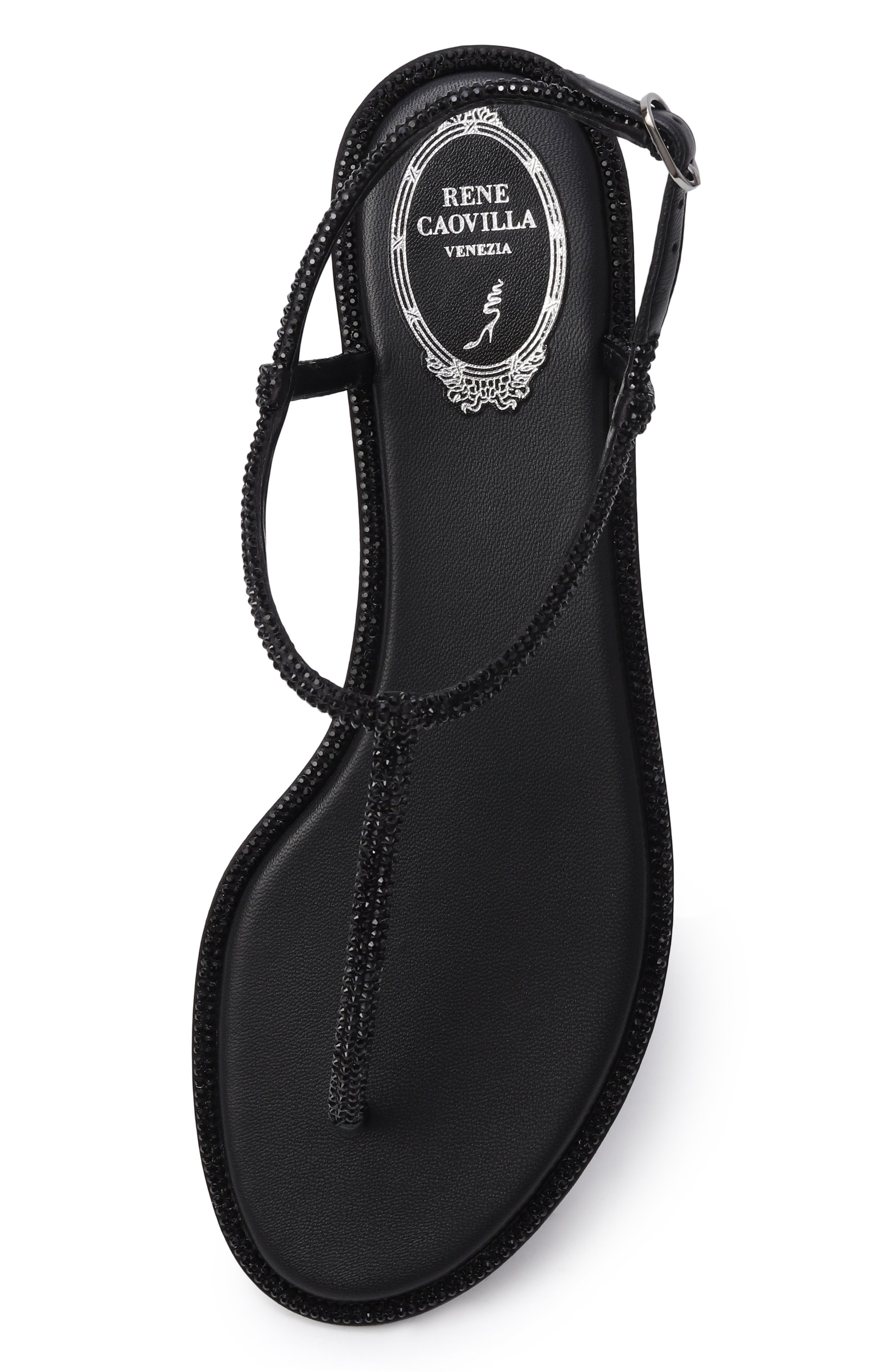 Текстильные сандалии diana RENE CAOVILLA, арт. C11574-010/R001, фото 6