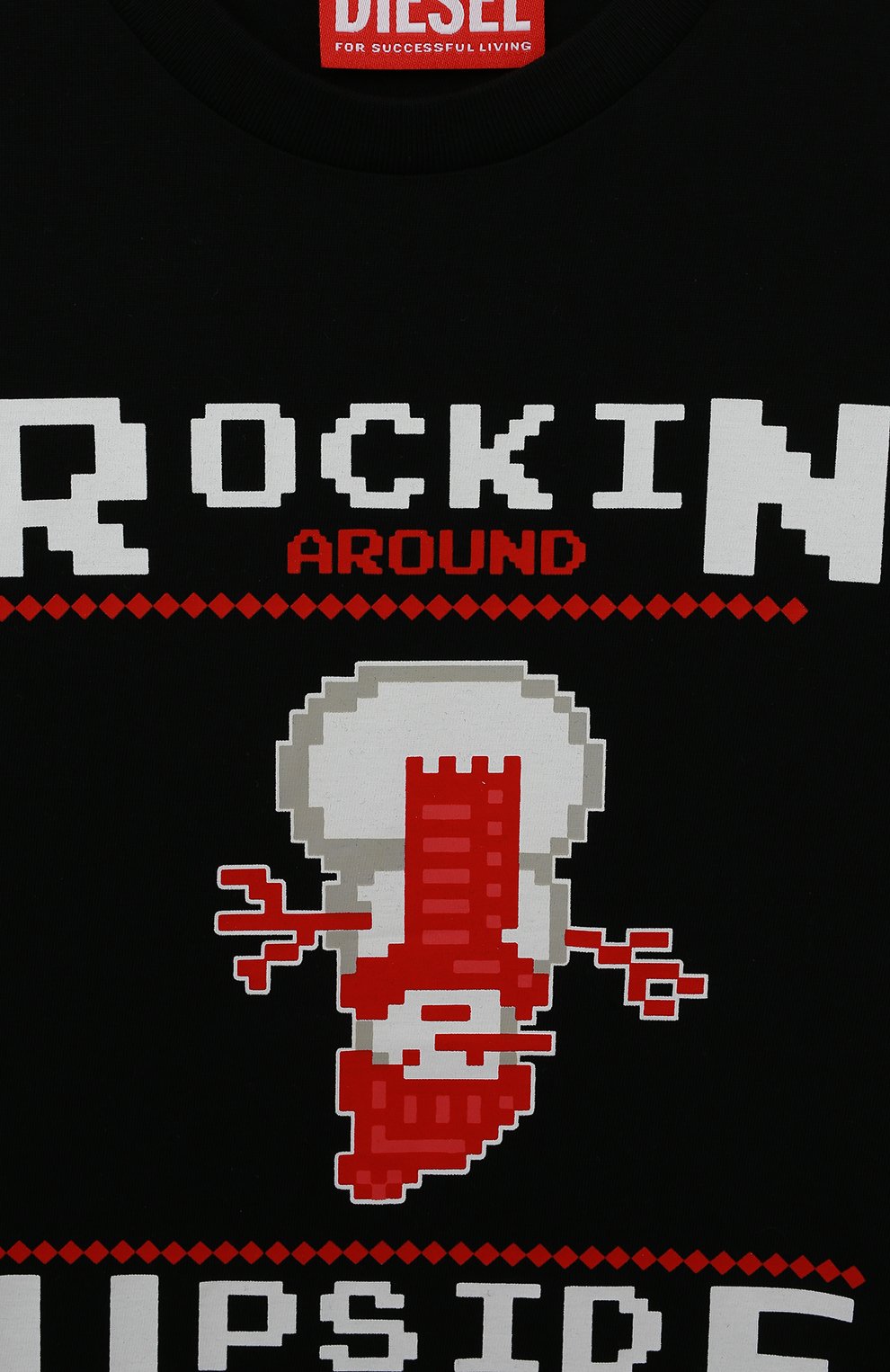 Хлопковая футболка DIESEL, арт. J00965-00YI9, фото 3