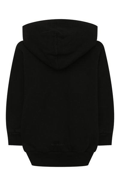 Хлопковое худи BALENCIAGA черного цвета по цене 29950 руб., арт. 682017/TLVE2, фото 2 Хлопковое худи BALENCIAGA, арт. 682017/TLVE2, фото 2