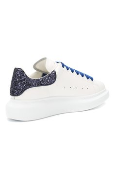 Кожаные кеды ALEXANDER MCQUEEN, арт. 558945/WHNBK, фото 1
