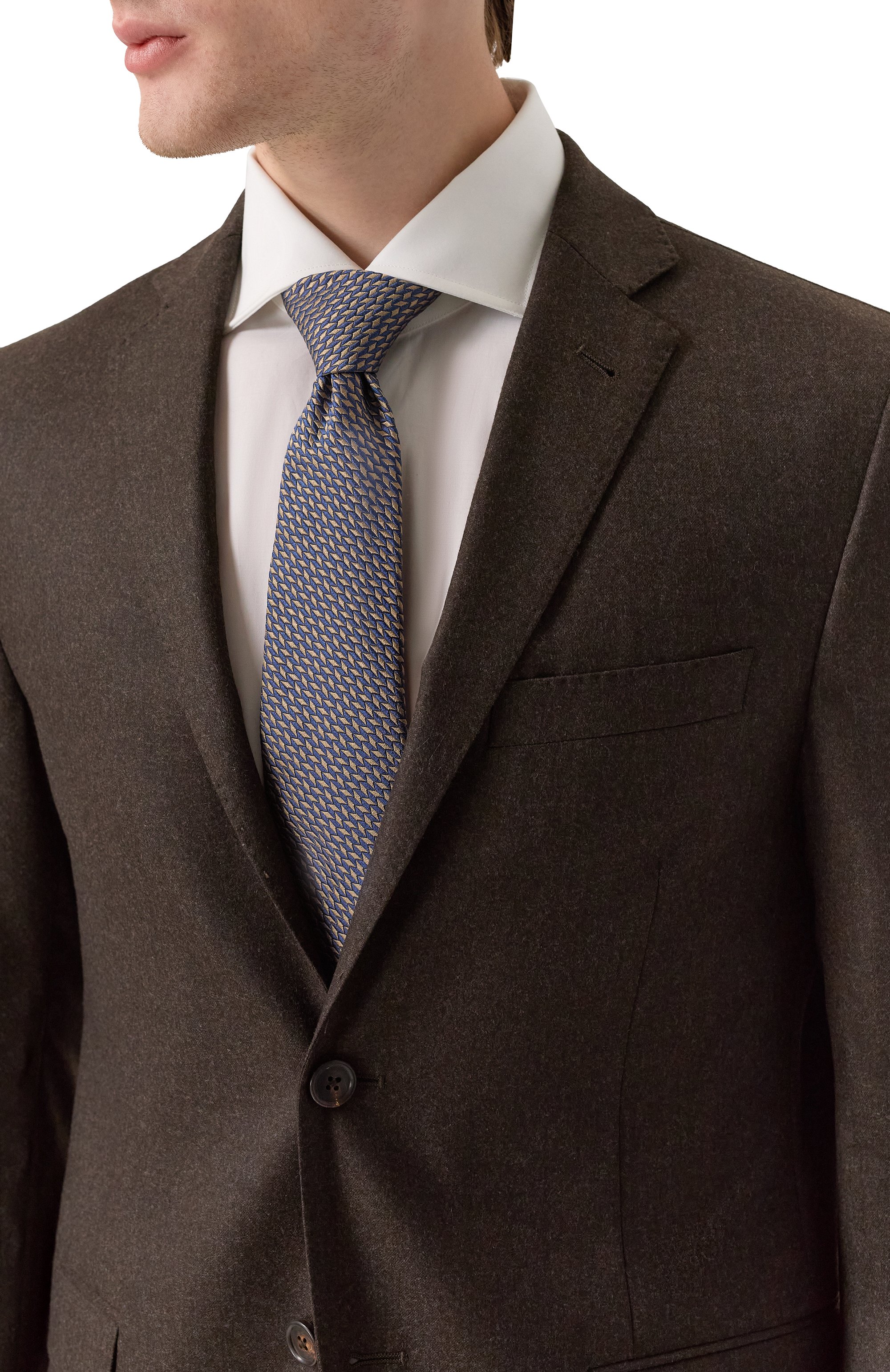 Шерстяной костюм CORNELIANI, арт. 266005-2618111_SET, фото 6