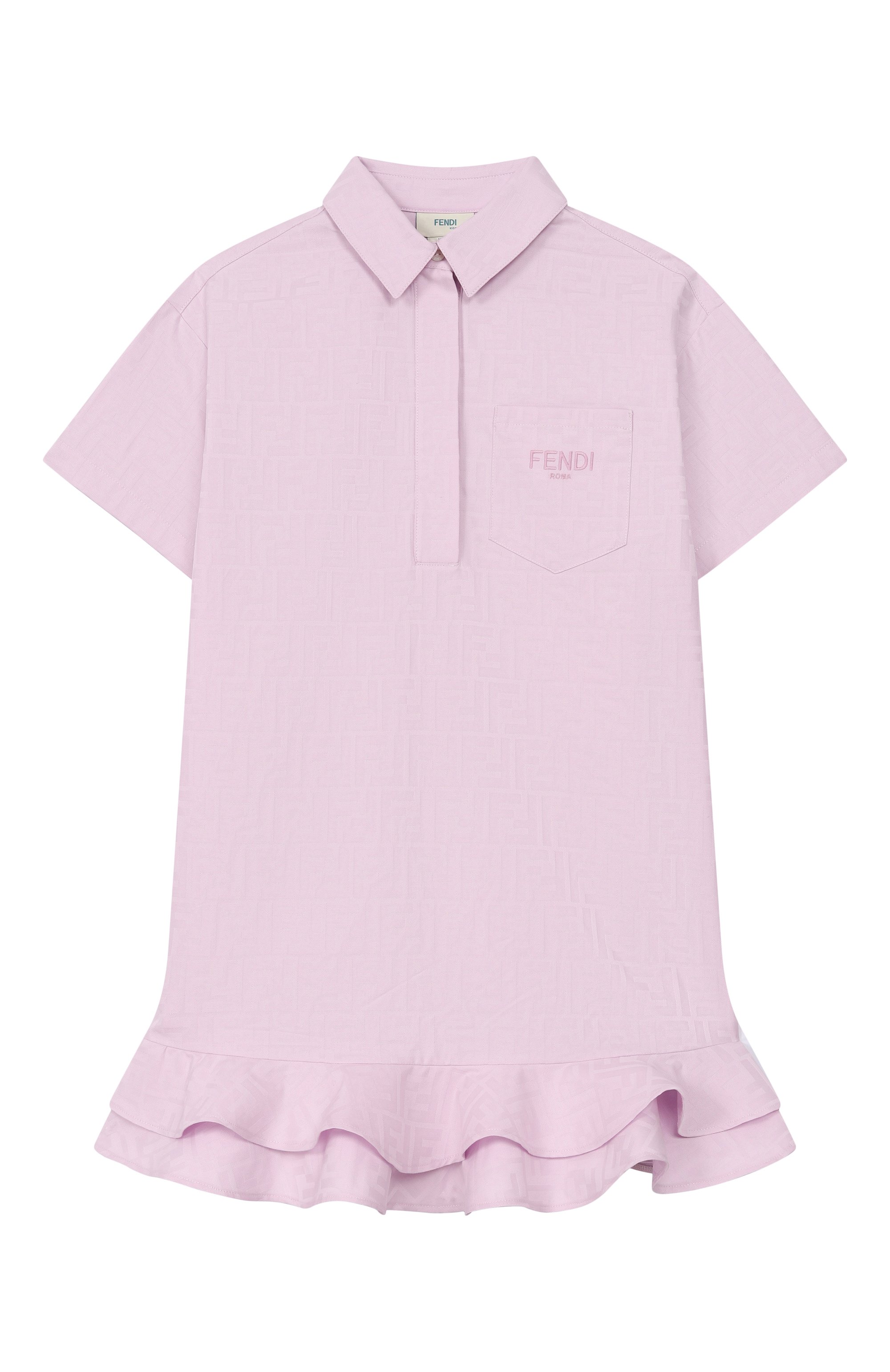 Хлопковое платье FENDI, арт. JFB852/AS64/8A-12+, фото 1