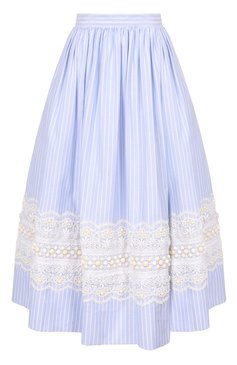 Хлопковая юбка MIU MIU, арт. MG1431-1XDR-F0012, фото 1