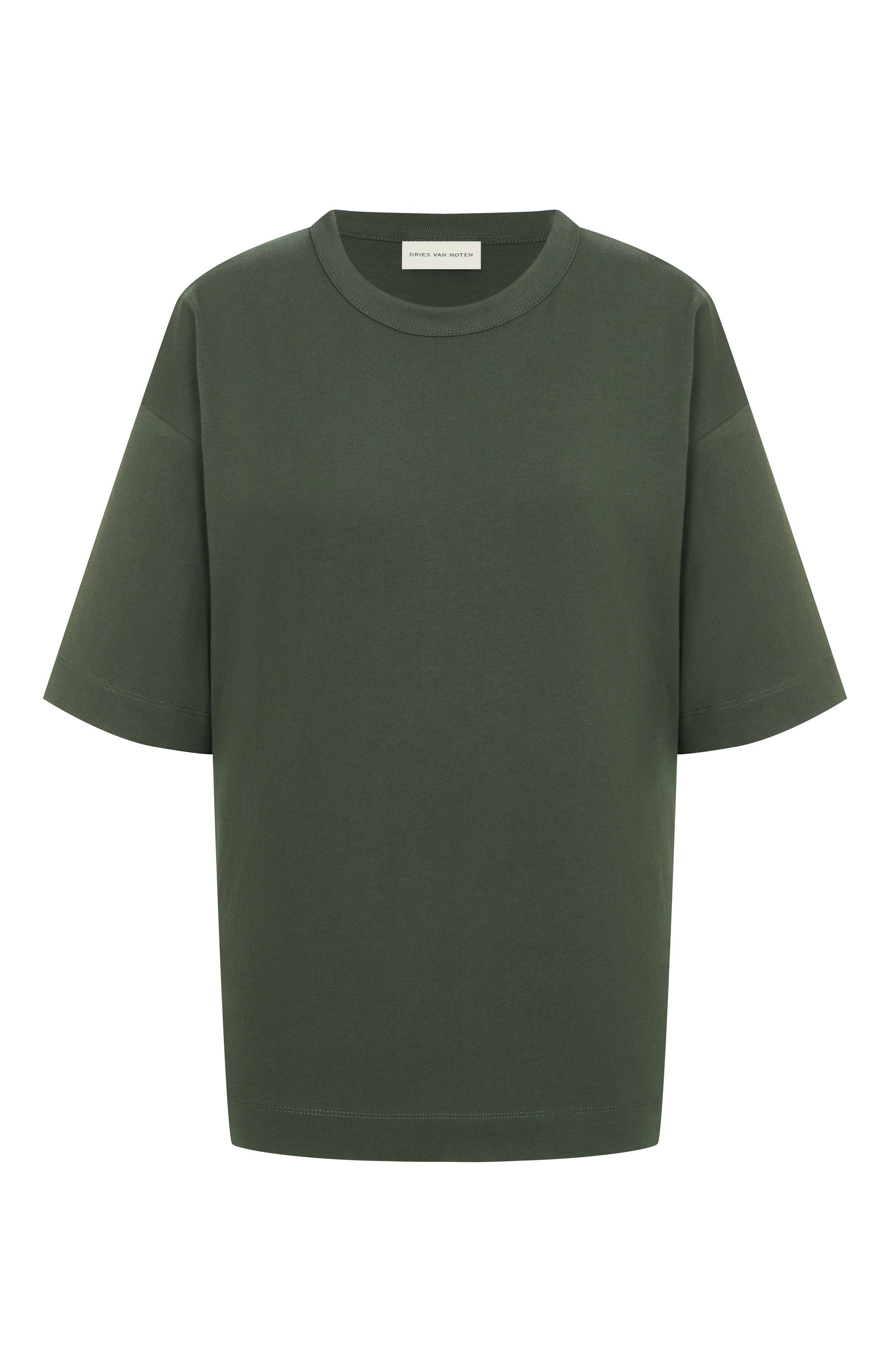 Хлопковая футболка DRIES VAN NOTEN, арт. 011101-2600-613, фото 1