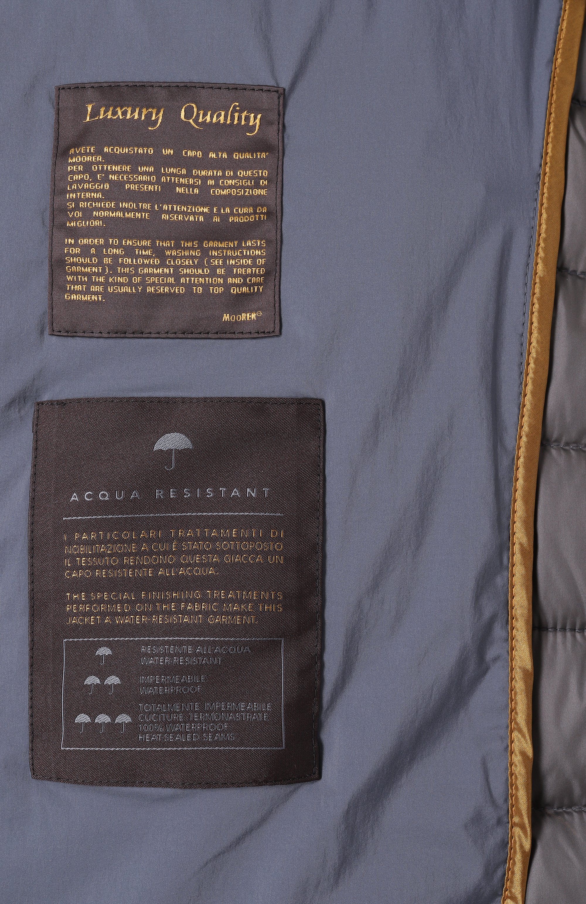 Пуховый жилет calaf-s3 MOORER, арт. CALAF-S3, фото 7