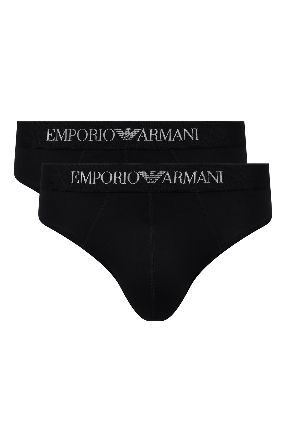 Комплект из двух хлопковых брифов EMPORIO ARMANI, арт. 111321/CC722, фото 1