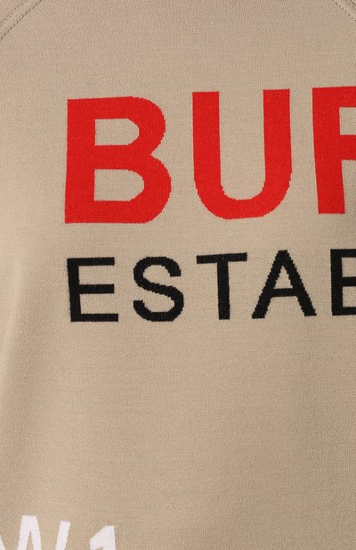 Шерстяной свитшот BURBERRY, арт. 8013586, фото 5