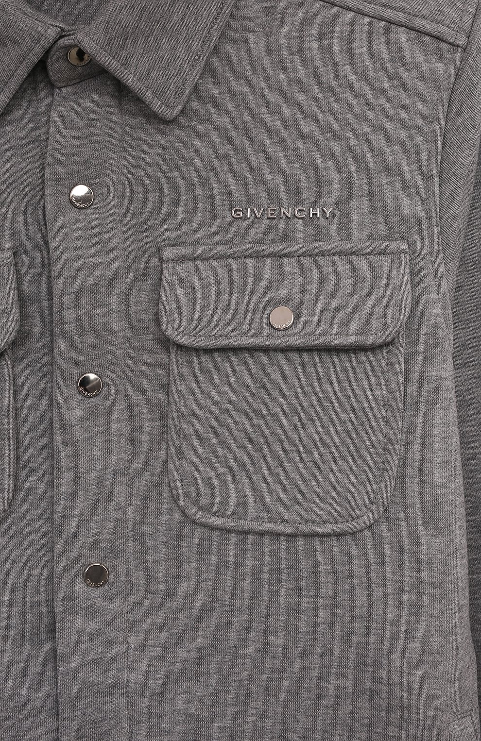 Хлопковая рубашка GIVENCHY, арт. H30553, фото 3