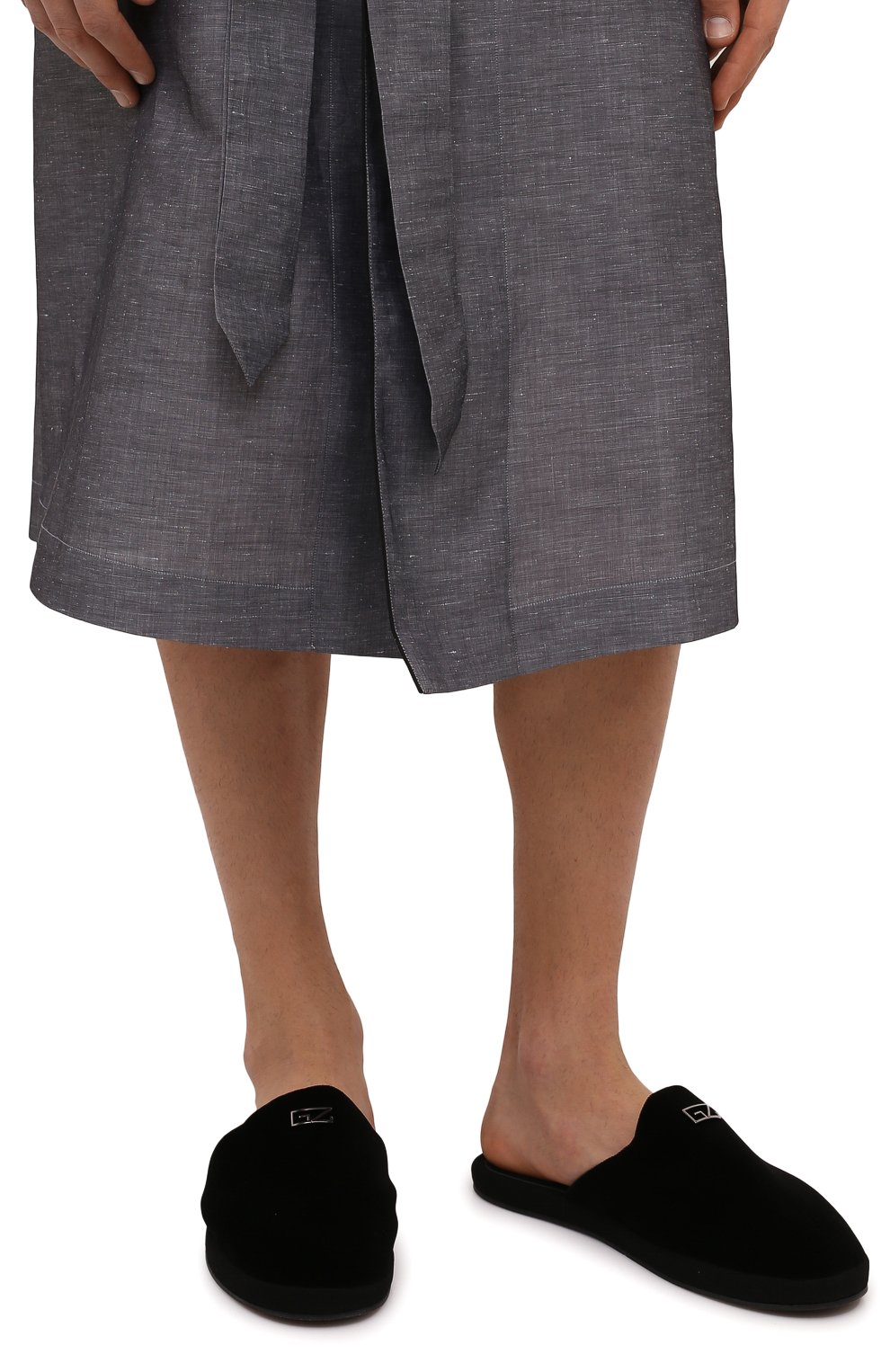 Текстильные домашние туфли GIUSEPPE ZANOTTI DESIGN, арт. IU10025/001, фото 3