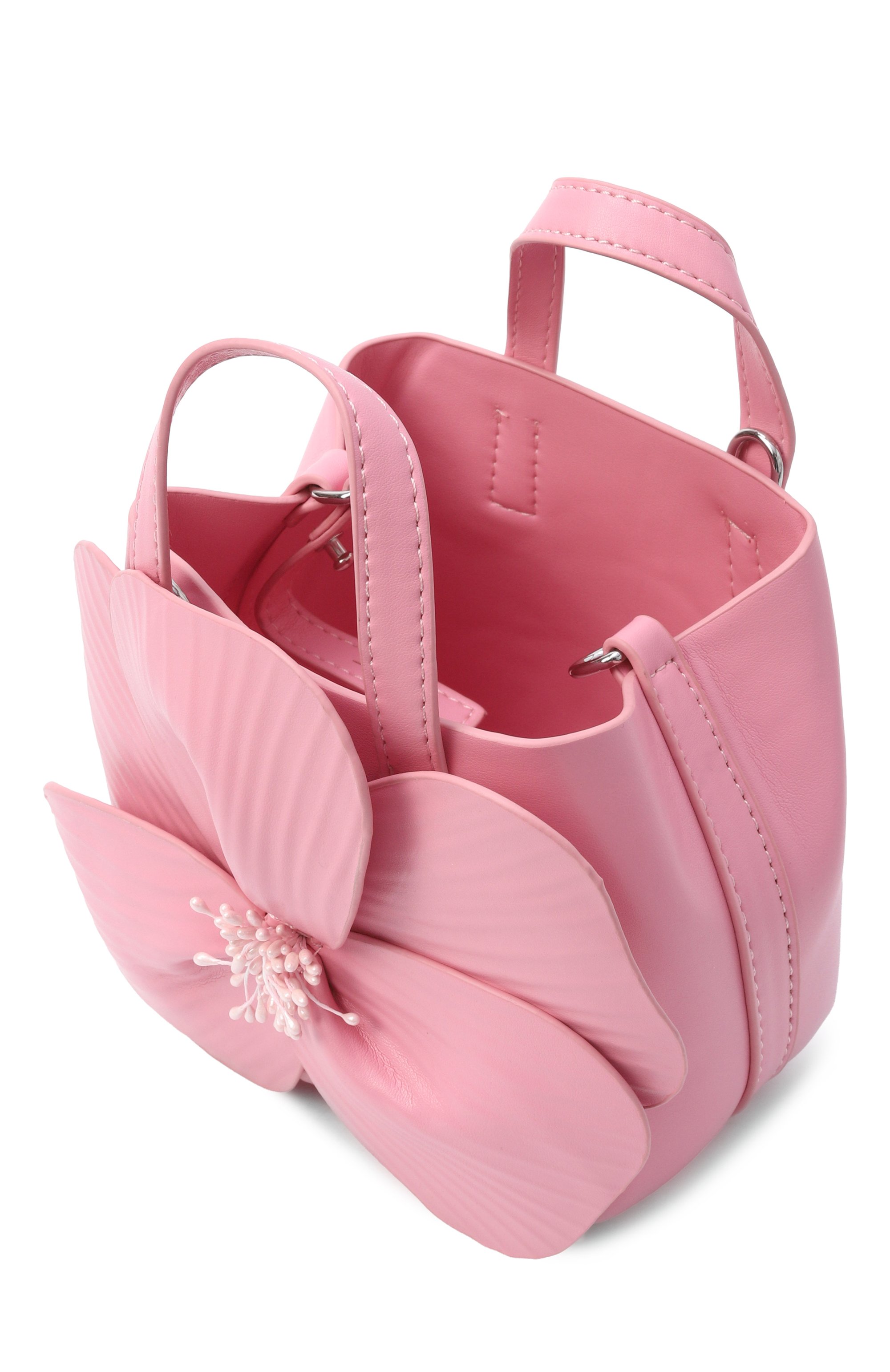 Сумка MONNALISA розового цвета по цене 15500 руб., арт. 79G003, фото 3 Сумка MONNALISA, арт. 79G003, фото 3