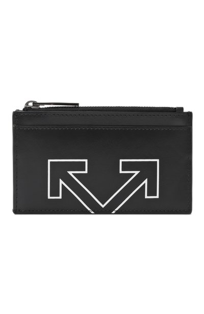 Мужской кожаный футляр для кредитных карт OFF-WHITE, арт. 0MND09CC99LEA001